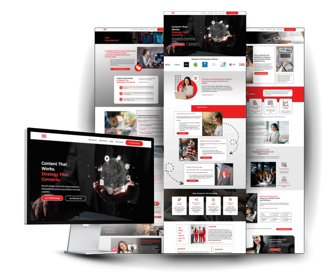 On The Dot Media funnel